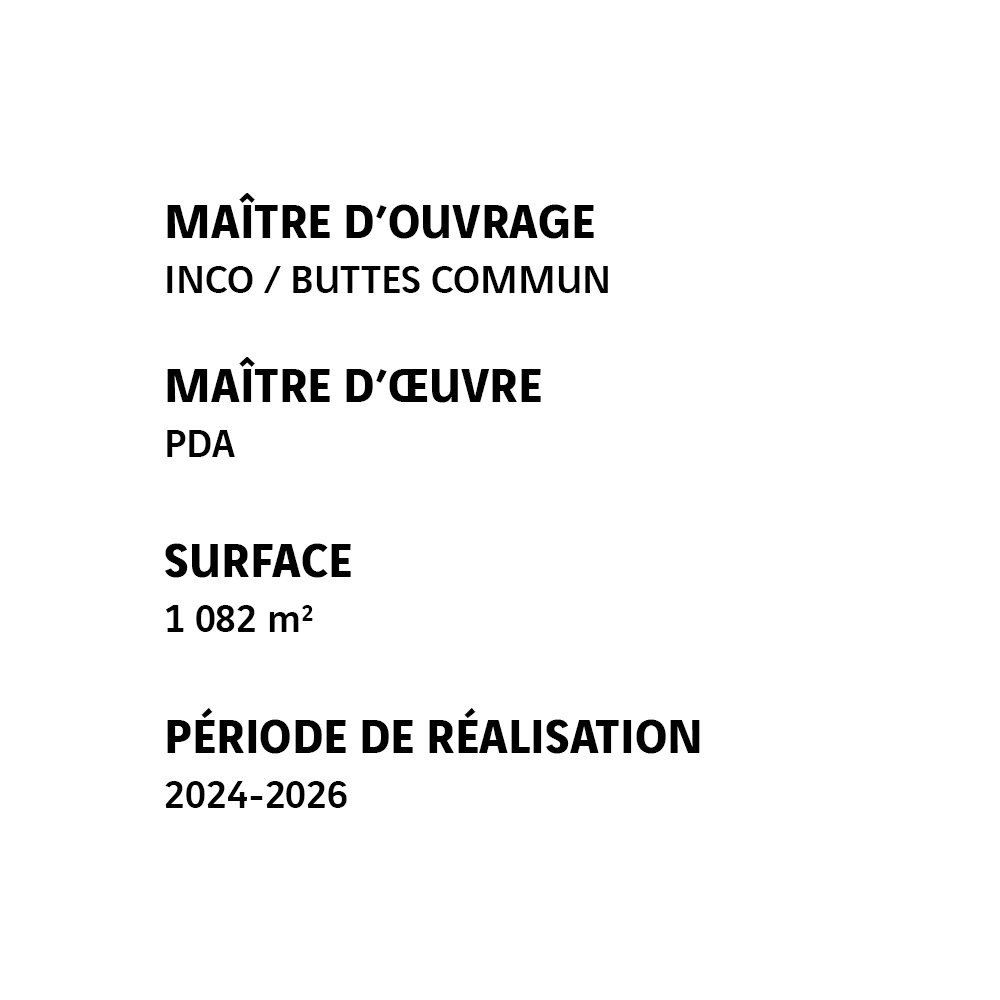 Dumez Concept - Fiche informative pour le projet InBois, situé, 20 rue Clavel